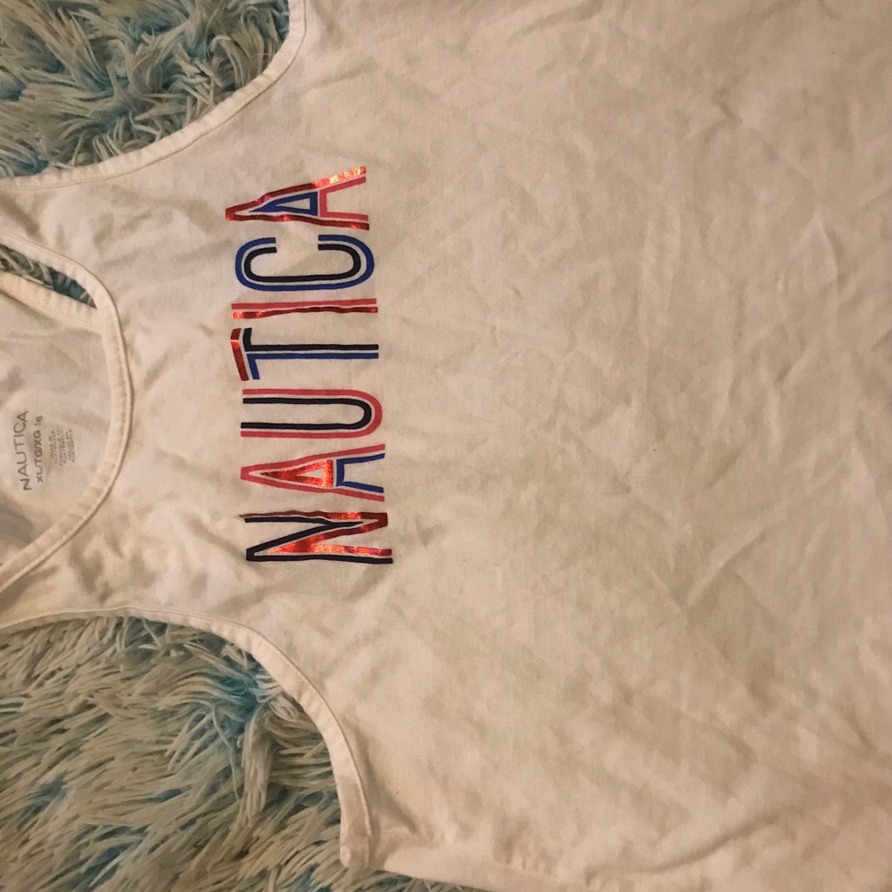 Girls White Tank